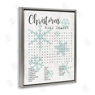 Stupell Studio | Winter Holiday Word Search Activity