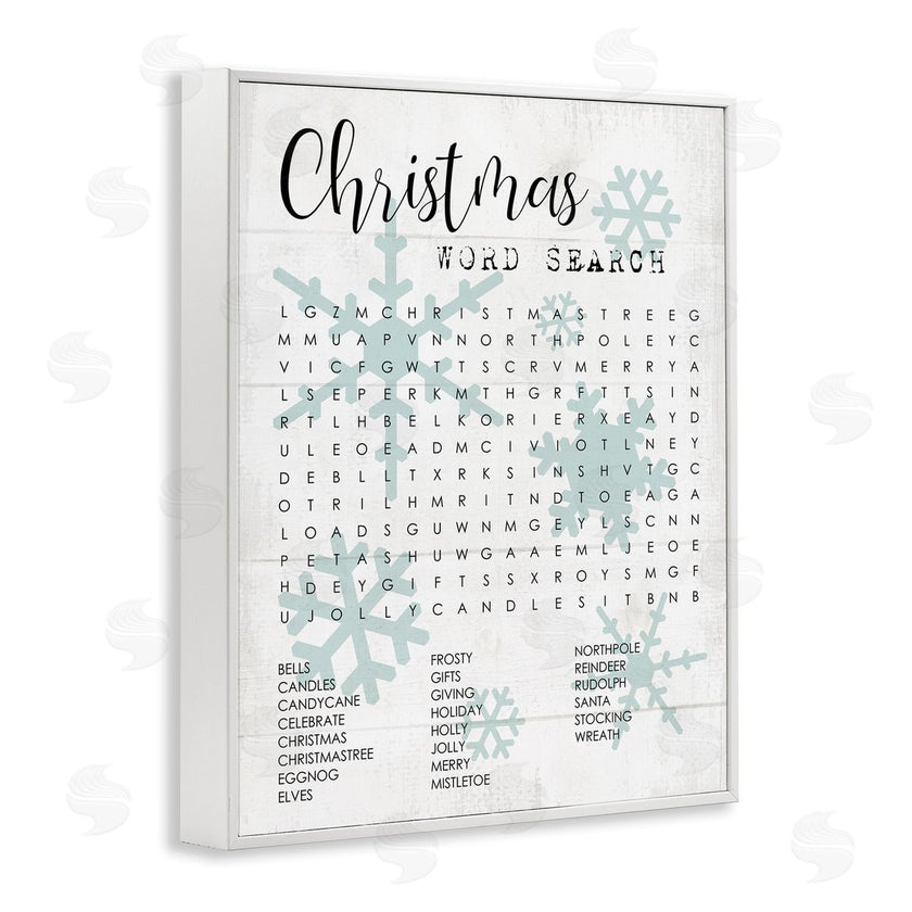 Stupell Studio | Winter Holiday Word Search Activity