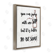 Stupell Studio | Drinking Humor Judge with Sip