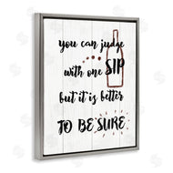 Stupell Studio | Drinking Humor Judge with Sip