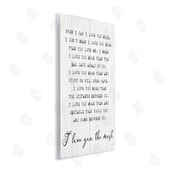 Stupell Studio | Inspirational I love You the Most Phrase