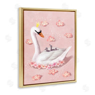 Ziwei Li | Mother Swan and Chicks