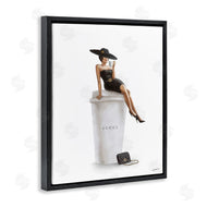 Ziwei Li | Stylish Fashion Female Pose Coffee