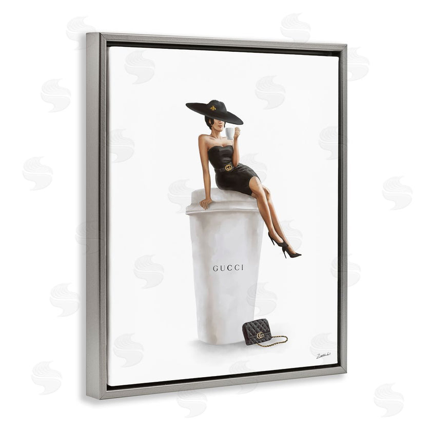 Ziwei Li | Stylish Fashion Female Pose Coffee