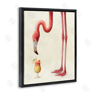 Ziwei Li | Pink Flamingo with Tropical Cocktail