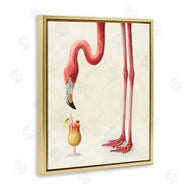 Ziwei Li | Pink Flamingo with Tropical Cocktail