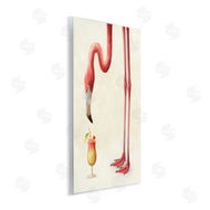 Ziwei Li | Pink Flamingo with Tropical Cocktail