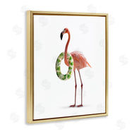 Ziwei Li | Flamingo with Pool Toy