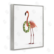 Ziwei Li | Flamingo with Pool Toy