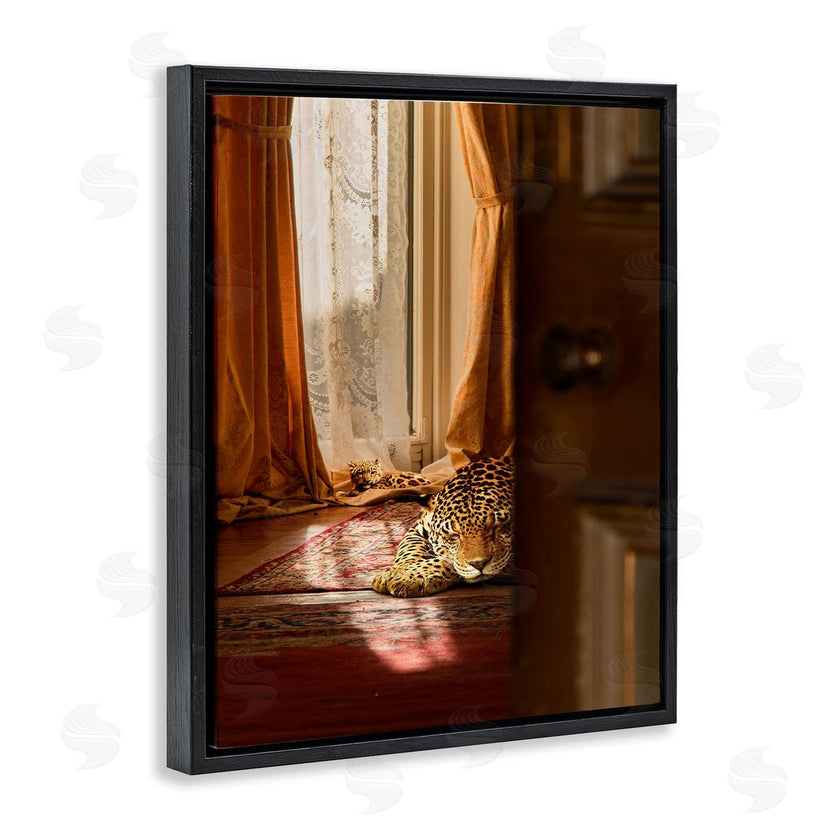 Ziwei Li | Cheetahs Resting in Classic Interior