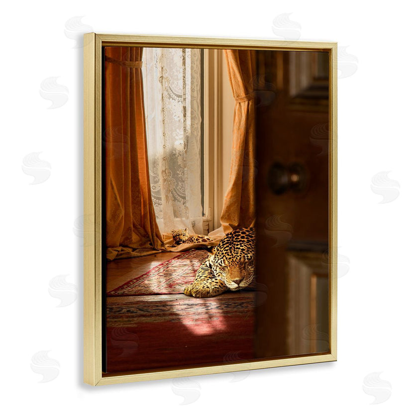 Ziwei Li | Cheetahs Resting in Classic Interior