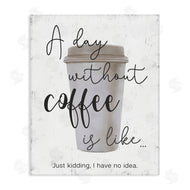 Ziwei Li | Never a Day Without Coffee Funny