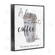 Ziwei Li | Never a Day Without Coffee Funny