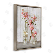 Ziwei Li | Spring Pink Florals in Glass Jars