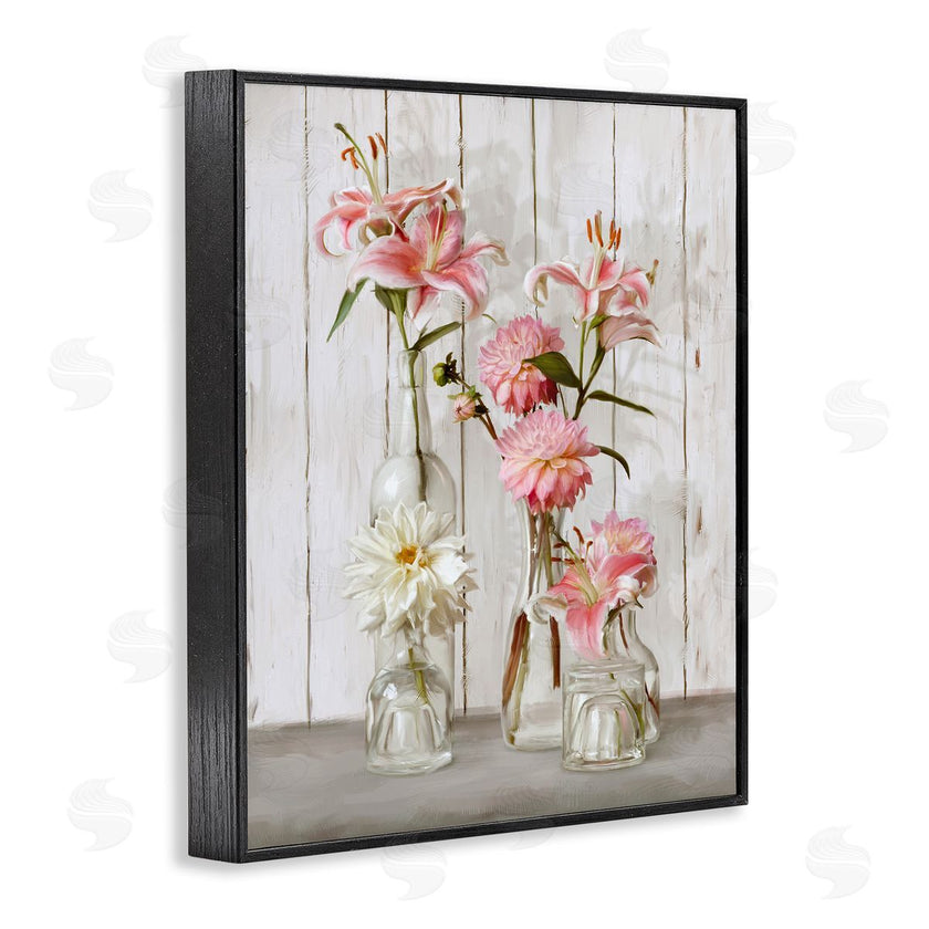 Ziwei Li | Spring Pink Florals in Glass Jars