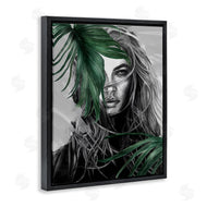 Patricia Mendes | Female Portrait with Ferns