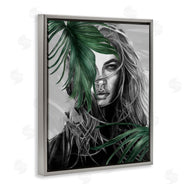 Patricia Mendes | Female Portrait with Ferns