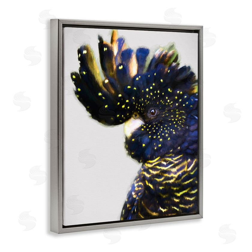 Urban Road | Tropical Bird Blue Yellow Feathers