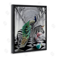Urban Road | Safari Animals in Classic Architecture