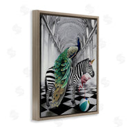 Urban Road | Safari Animals in Classic Architecture