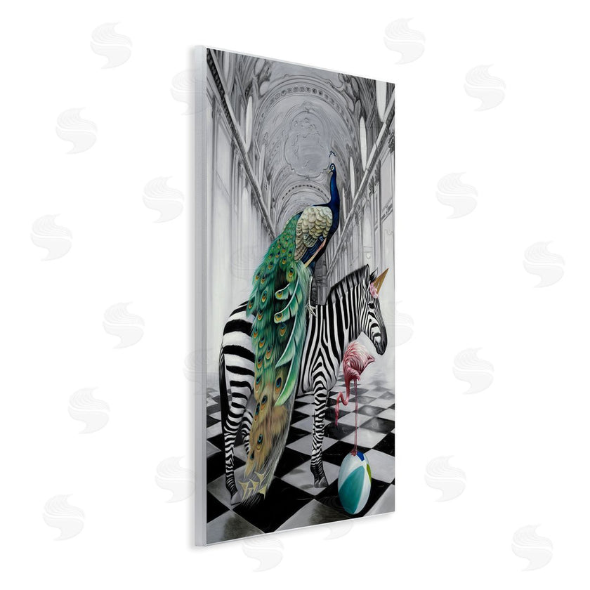 Urban Road | Safari Animals in Classic Architecture