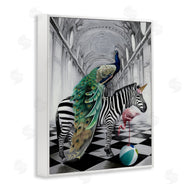 Urban Road | Safari Animals in Classic Architecture