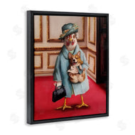Lucia Heffernan | Queen Chicken with Corgi Regal Animals