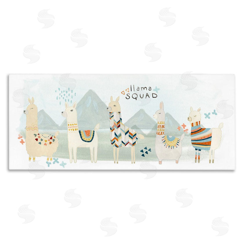 June Erica Vess | Llama Squad Whimsical Patterns