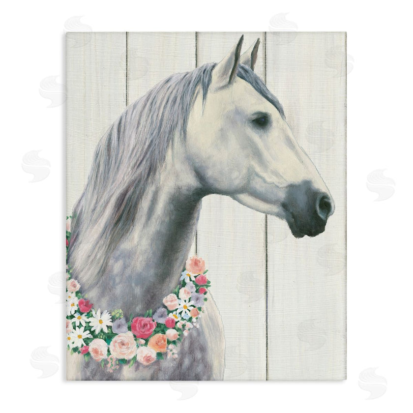 James Wiens | Spirit Stallion with Flowers