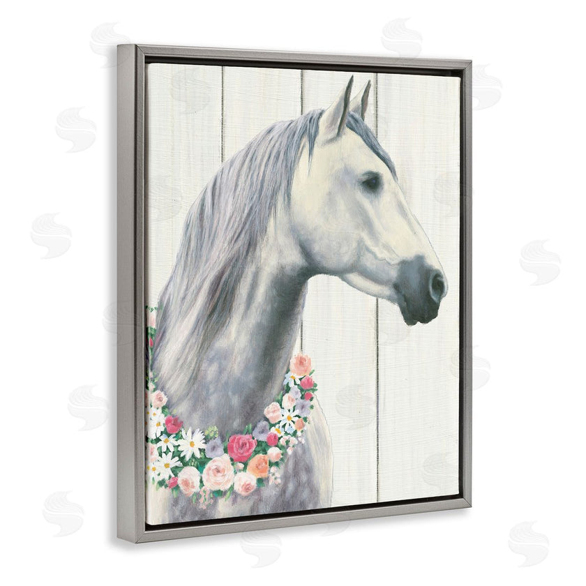 James Wiens | Spirit Stallion with Flowers