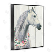 James Wiens | Spirit Stallion with Flowers