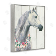 James Wiens | Spirit Stallion with Flowers