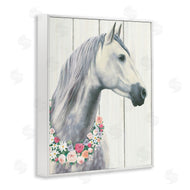 James Wiens | Spirit Stallion with Flowers