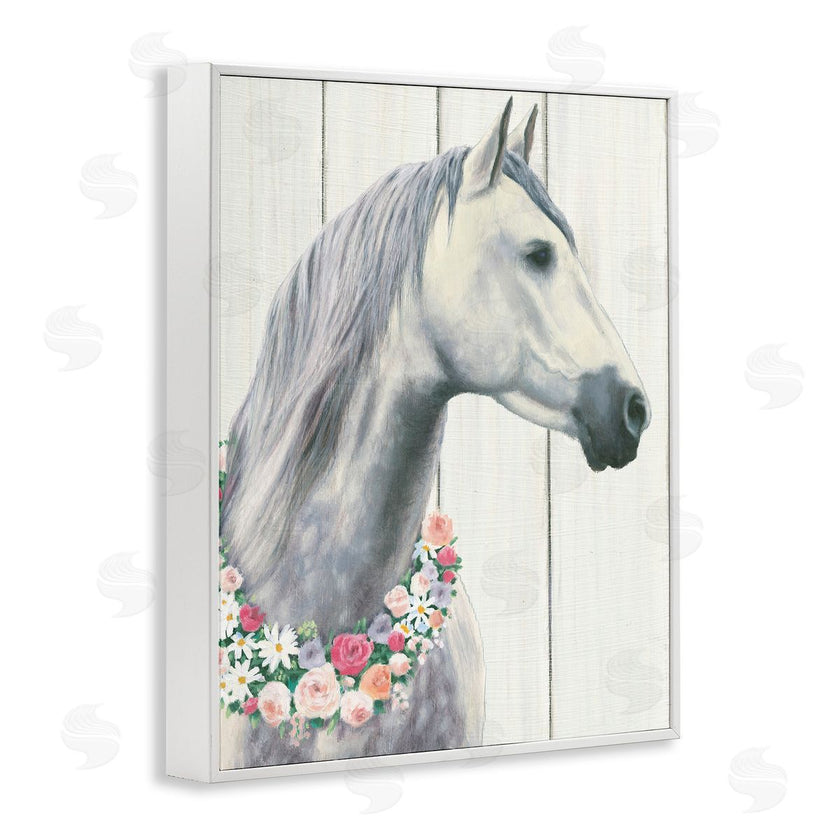 James Wiens | Spirit Stallion with Flowers