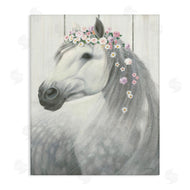 James Wiens | Spirit Horse with Flowers