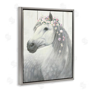 James Wiens | Spirit Horse with Flowers