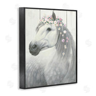 James Wiens | Spirit Horse with Flowers