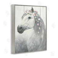 James Wiens | Spirit Horse with Flowers
