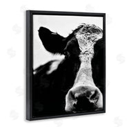 Lettered and Lined | Cow Face Portrait