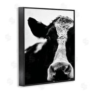 Lettered and Lined | Cow Face Portrait