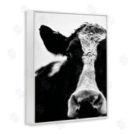 Lettered and Lined | Cow Face Portrait