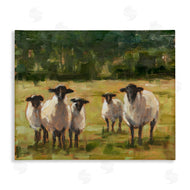 Ethan Harper | Flock of Sheep Painting