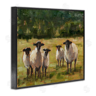 Ethan Harper | Flock of Sheep Painting