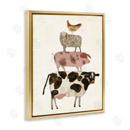 Victoria Borges | Barnyard Buds Stacked Animals