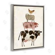 Victoria Borges | Barnyard Buds Stacked Animals