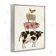 Victoria Borges | Barnyard Buds Stacked Animals