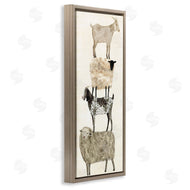 Victoria Borges | Fun Stacked Sheep & Goats Farm Animals