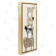 Victoria Borges | Fun Stacked Sheep & Goats Farm Animals