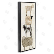 Victoria Borges | Fun Stacked Sheep & Goats Farm Animals