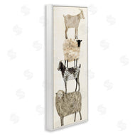 Victoria Borges | Fun Stacked Sheep & Goats Farm Animals